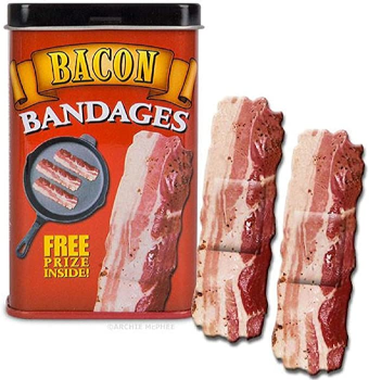 Bacon Bandage - image credit Archie McPhee