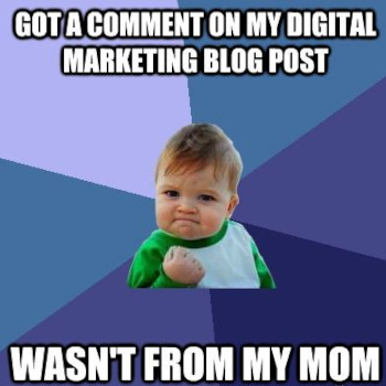 Comment about blog