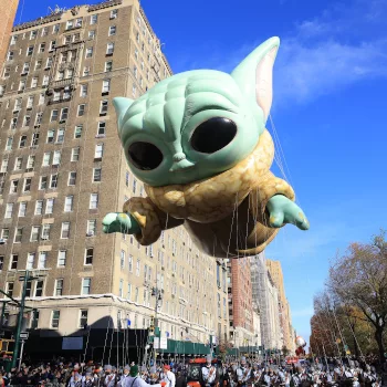 Baby Yoda Parade Balloon