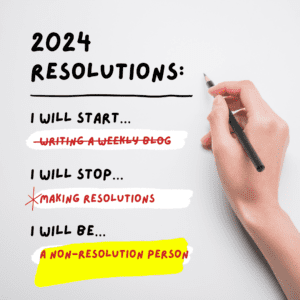 2024 Resolutions